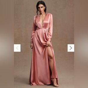 Anthropologie Ronny Kobo Silk Maxi Dress